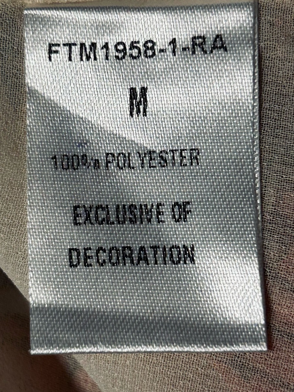 Sheer Babydoll Dress Peasant THML Medium Floral Boho Bohemian Vintage Style - Picture 16 of 16
